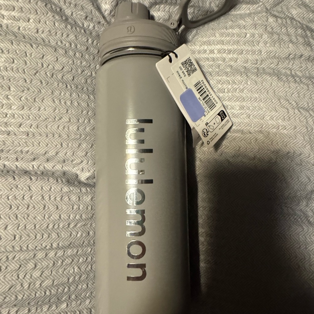 Lululemon Gray Water Bottle